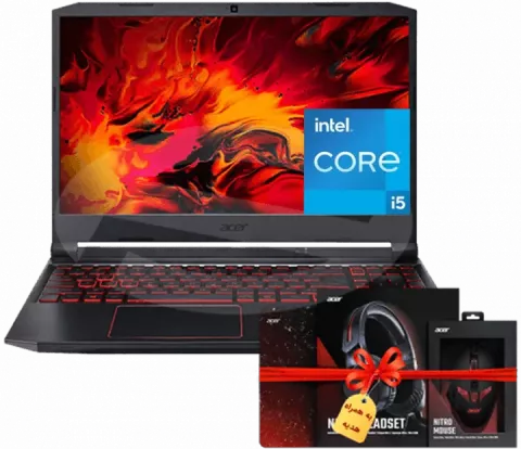 لپ تاپ 15.6 اینچ Acer مدل NITRO 5 AN515-55-58HK