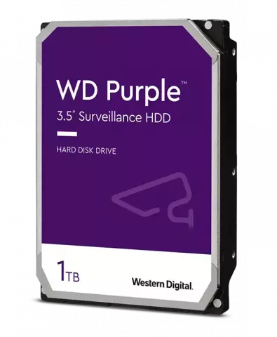 عکس رو به روی هارد اینترنال 1 ترابایت WD مدل Purple Surveillance WD11PURZ