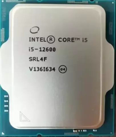 پردازنده  Intel مدل Core i5 12600