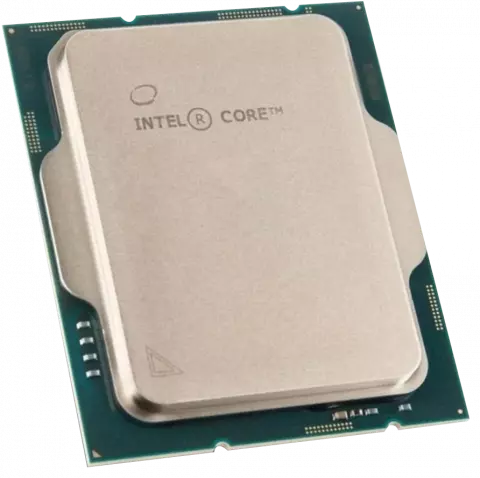 نمای جلو پردازنده  Intel مدل Core i3 12100