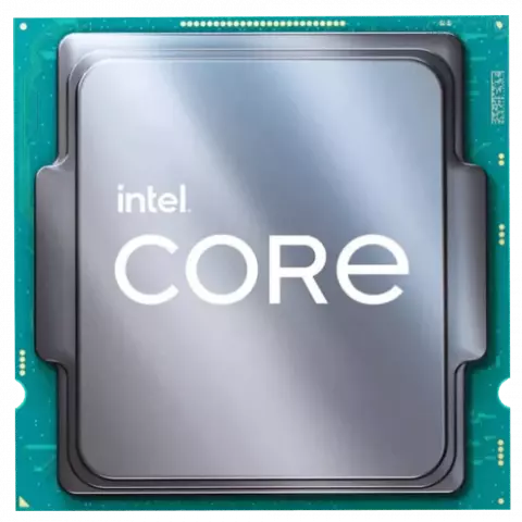 نمای جلو پردازنده  Intel مدل Core i3 12100F