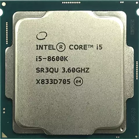 پردازنده Intel مدل Core i5 8600K