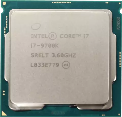 پردازنده Intel مدل Core i7 9700K
