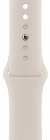 ساعت هوشمند اپل واچ سری 8 مدل 41MM S/M Starlight Aluminum Case با بند اسپورت کرمی