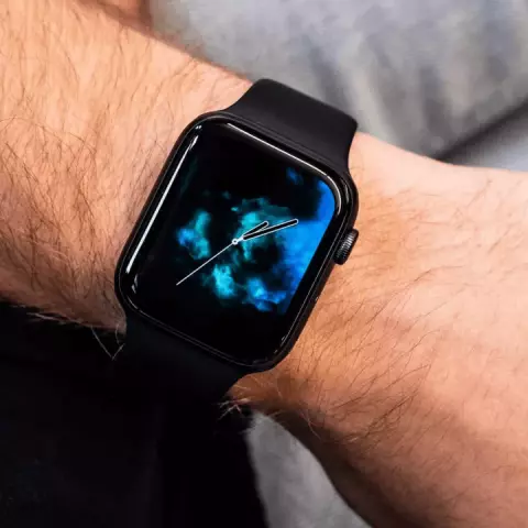 ساعت هوشمند APPLE SERIES 4 مدل 44MM Space Gray Aluminum Case با بند اسپورت مشکی