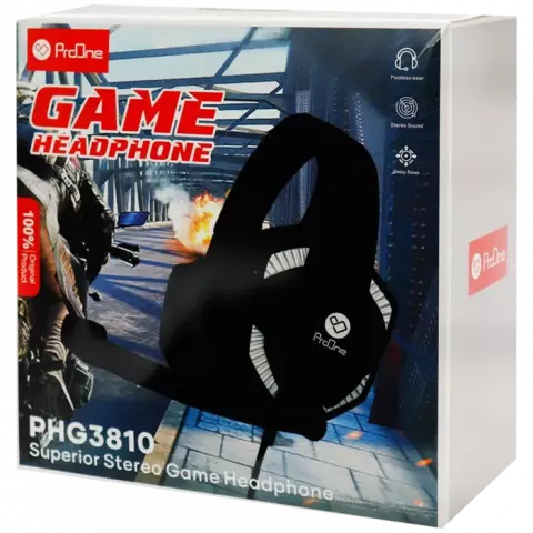 هدست سیمی گیمینگ ProOne مدل PHG3810