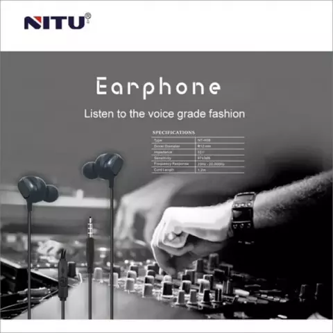 هندزفری Nitu مدل NT-H08