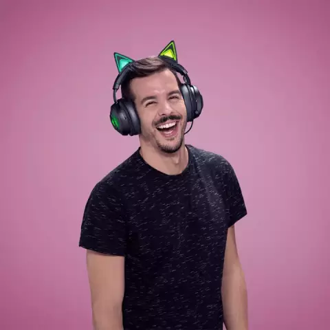 هدست سیمی گیمینگ Razer مدل Kraken Kitty Edition