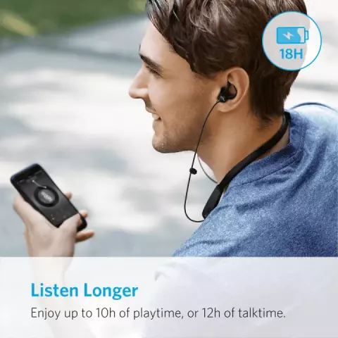 هدفون بیسیم ANKER مدل SOUNDBUDS LITE A3271H11