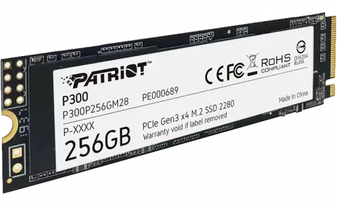 حافظه SSD اینترنال 256 گیگابایت Patriot مدل P300 NVMe M.2