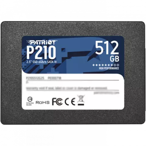 حافظه SSD اینترنال 512 گیگابایت Patriot مدل P210