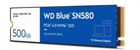 حافظه SSD اینترنال 500 گیگابایت WD مدل Blue SN580 M.2