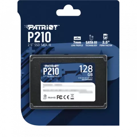 حافظه SSD اینترنال 128 گیگابایت Patriot مدل  P210