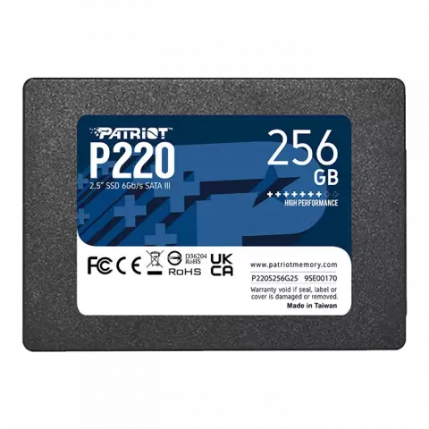 حافظه SSD اینترنال 256 گیگابایت Patriot مدل P220
