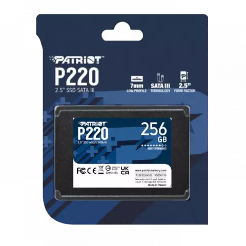 حافظه SSD اینترنال 256 گیگابایت Patriot مدل P220