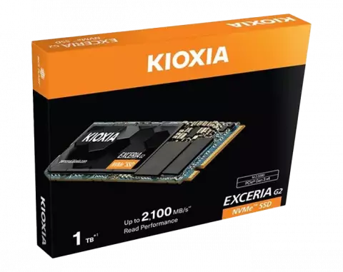 حافظه SSD اینترنال 1 ترابایت KIOXIA مدل  EXCERIA G2 NVMe M.2