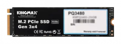 حافظه SSD اینترنال 256 گیگابایت Kingmax مدل PQ3480 NVMe M.2