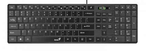 کیبورد و موس سیمی Genius مدل SlimStar C126