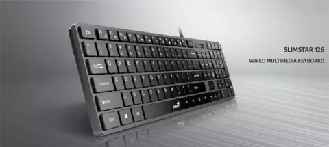 کیبورد و موس سیمی Genius مدل SlimStar C126