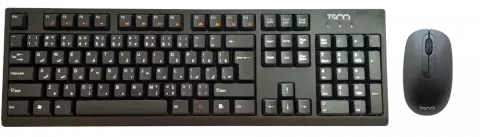 کیبورد و موس بی سیم Tsco مدل TKM 7019W