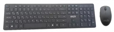 موس MSI مدل RF1430-FS + MA 004 BLACK WIRELESS KB & MOUSE