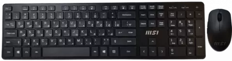 موس MSI مدل BLACK WIRELESS KB & MOUSE