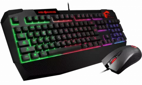 کیبورد و موس سیمی گیمینگ MSI مدل VIGOR GK40 COMBO