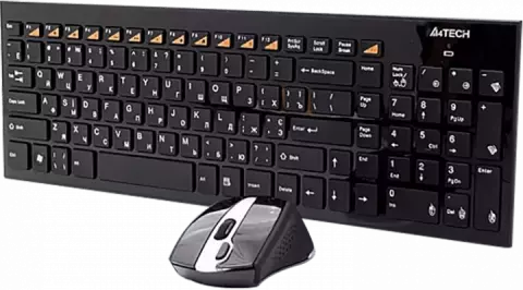کیبورد و موس بی سیم A4TECH مدل 9500F