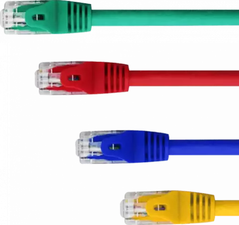 کابل پچ کورد 0.5 متری K-NET PLUS CAT6 UTP COPPER