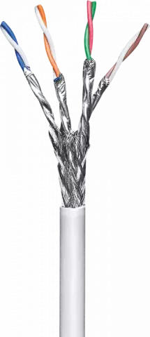 کابل 305 متری V-NET مدل CAT6 SFTP CCA