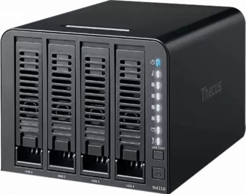 ذخیره ساز تحت شبکه THECUS مدل LINUX N4310