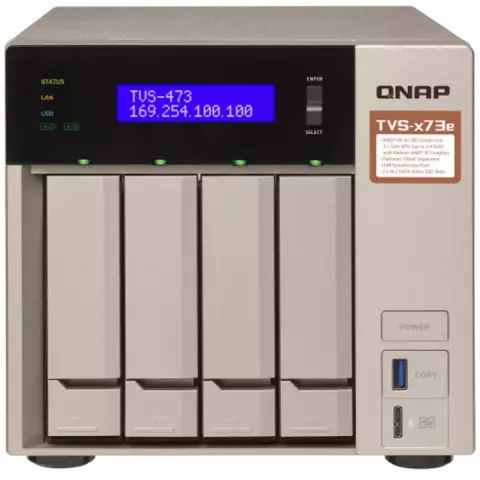 ذخیره ساز تحت شبکه QNAP مدل TVS-473E