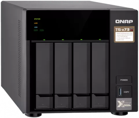 ذخیره ساز تحت شبکه QNAP مدل TS-473