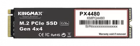 حافظه SSD اینترنال 1 ترابایت Kingmax مدل PX4480 NVMe M.2
