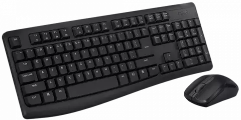 کیبورد و موس بی سیم RAPOO مدل X1800PRO