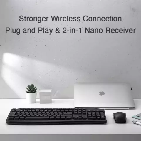 کیبورد و موس بی سیم RAPOO مدل X1800PRO