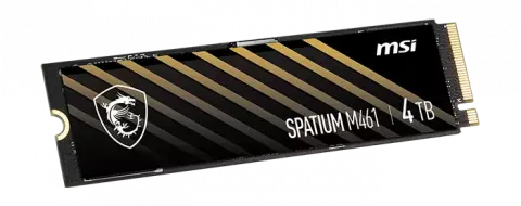 حافظه SSD اینترنال 4 ترابایت MSI مدل SPATIUM M461 NVMe M.2