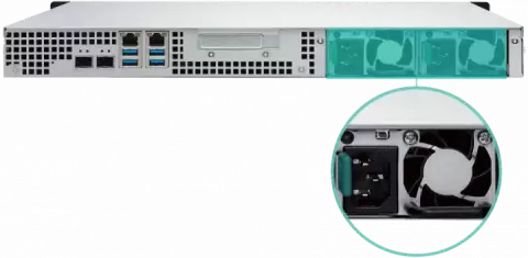 ذخیره ساز تحت شبکه QNAP مدل TS-432XU-RP