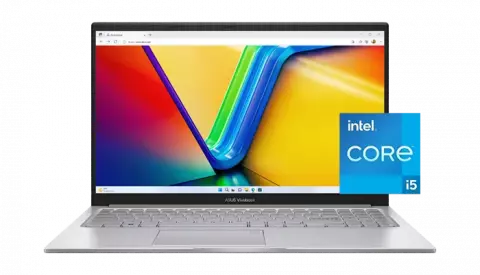 لپ تاپ 15.6 اینچ Asus مدل Vivobook 15 X1504VA (i5 1335U-8GB-512GB SSD-FHD)