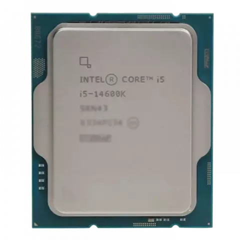 نمای جلو پردازنده  Intel مدل Core i5 14600K