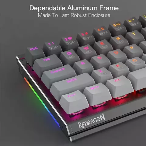 کیبورد بی سیم گیمینگ Redragon مدل Shaco K641 GW PRO با سوییچ قرمز