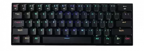 REDRAGON GAMING DRACONIC ELITE K530RGB-PRO RED SWITCH BLACK TAKHTJAMSHID WIRELESS MECHANICAL KB