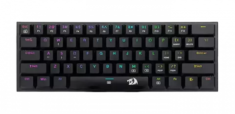 REDRAGON GAMING ANIVIA PRO K614 RED SWITCH RGB BLACK TAKHTJAMSHID WIRELESS MECHANICAL KB