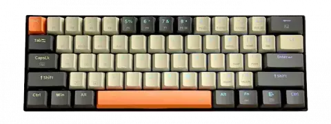 کیبورد بی سیم گیمینگ Redragon مدل CARAXES PRO K644 CGO RGB PRO با سوییچ قرمز