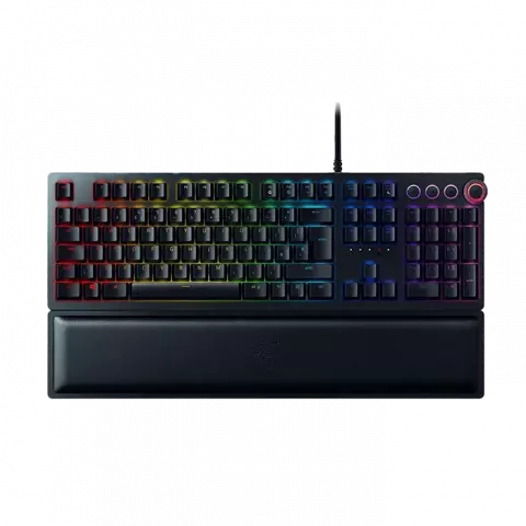 RAZER GAMING HUNTSMAN ELITE RED SWITCH RZ03-01871000-R3M1 BLACK ASLI MECHANICAL KB