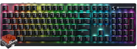 RAZER GAMING DEATHSTALKER V2 OPTICAL RED SWITCH RGB RZ03-04500100-R3M1 BLACK ASLI KB