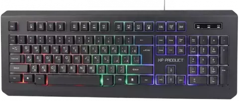 XP PRODUCT XP-9100G USB BLACK LIGHTING KB