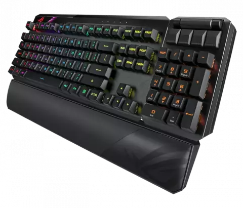 کیبورد بی سیم گیمینگ ASUS مدل ROG Claymore II با سوییچ قرمز