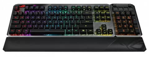 کیبورد بی سیم گیمینگ ASUS مدل ROG Claymore II با سوییچ قرمز