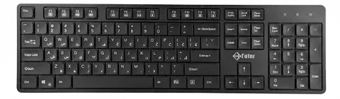 FATER KWN-5100B BLACK WIRELESS KB
